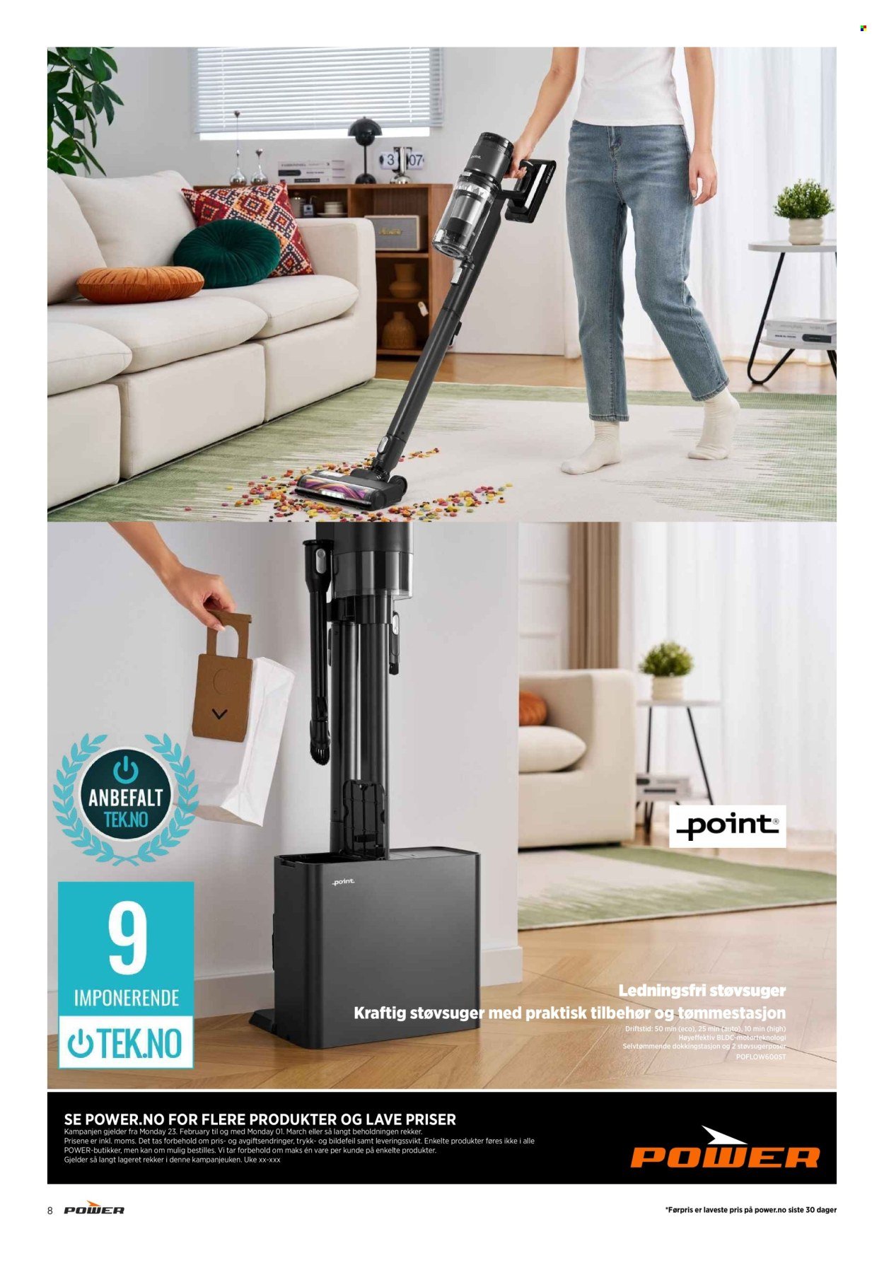 POWER kundeavis - Fra mandag 23. februar 2026 (2026-02-23 - 2026-03-01)