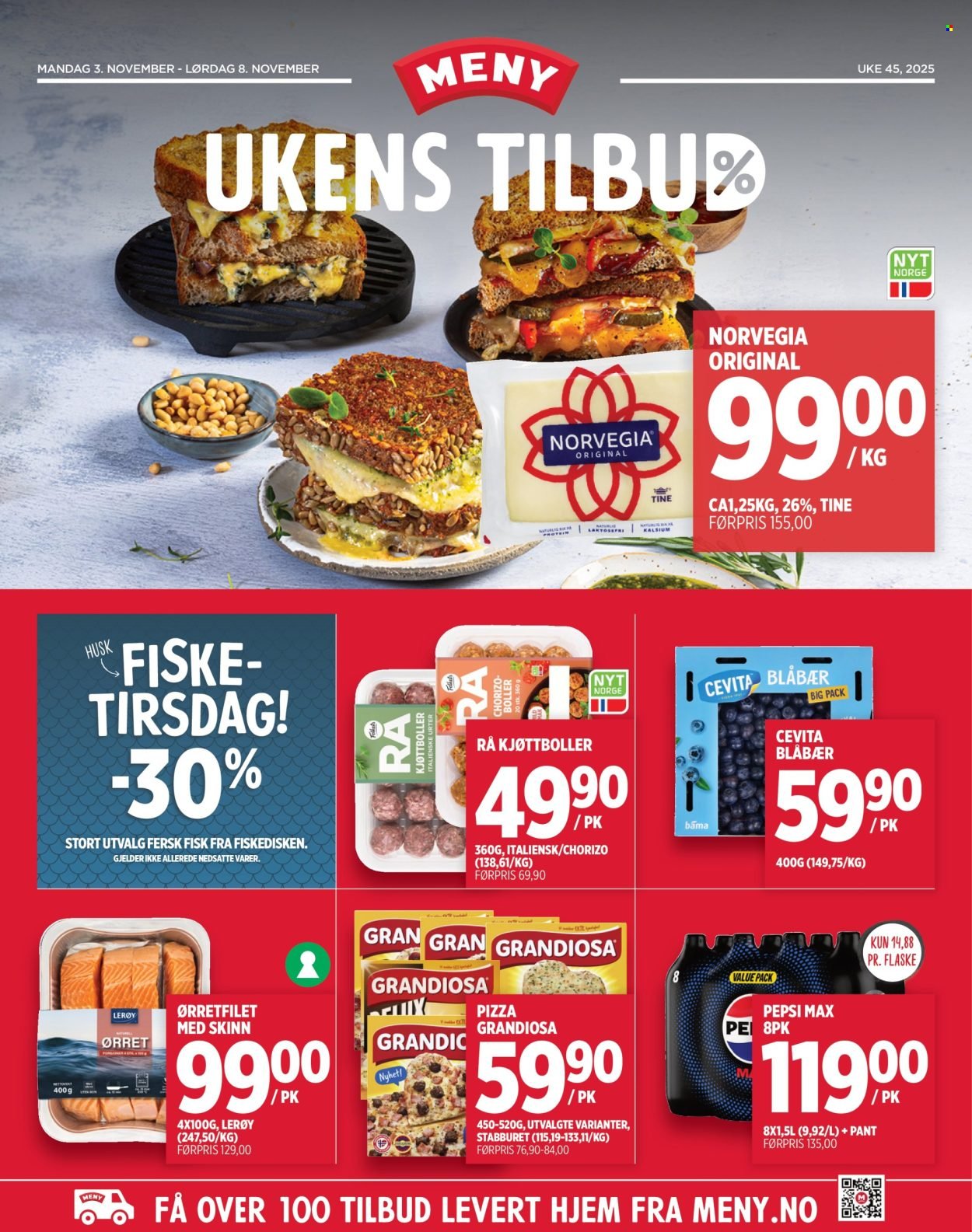 MENY kundeavis - Fra mandag 3. november 2025 (2025-11-03 - 2025-11-08)