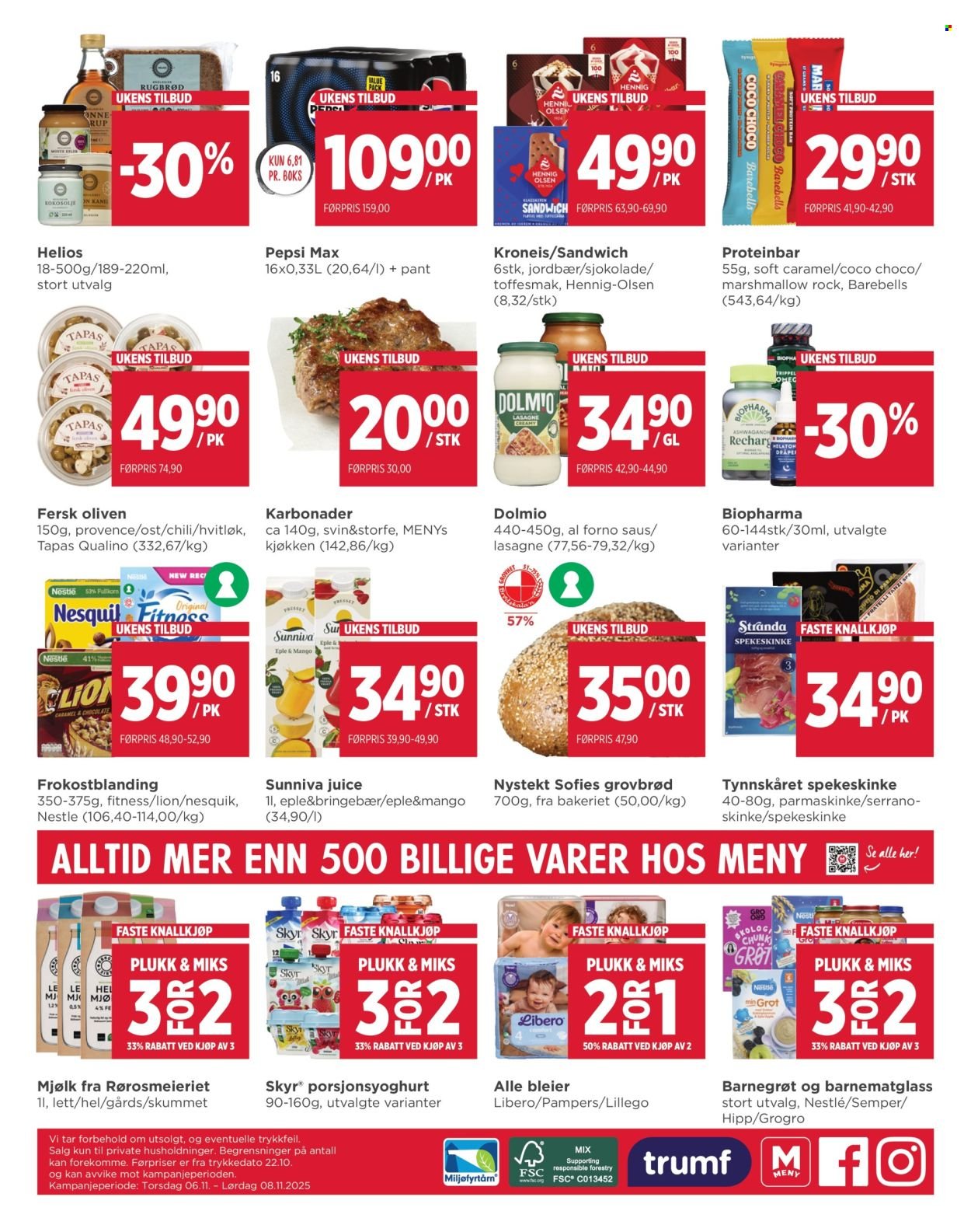 MENY kundeavis - Fra mandag 3. november 2025 (2025-11-03 - 2025-11-08)