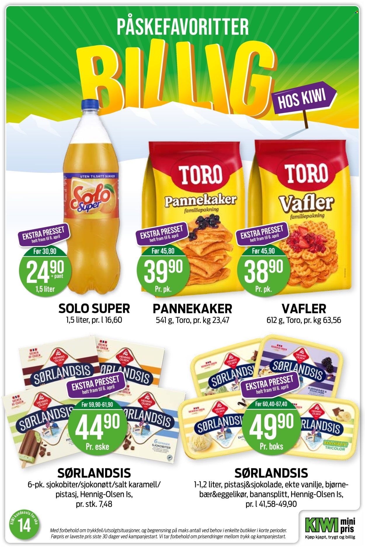 KIWI kundeavis - Fra mandag 30. mars 2026 (2026-03-30 - 2026-04-05)