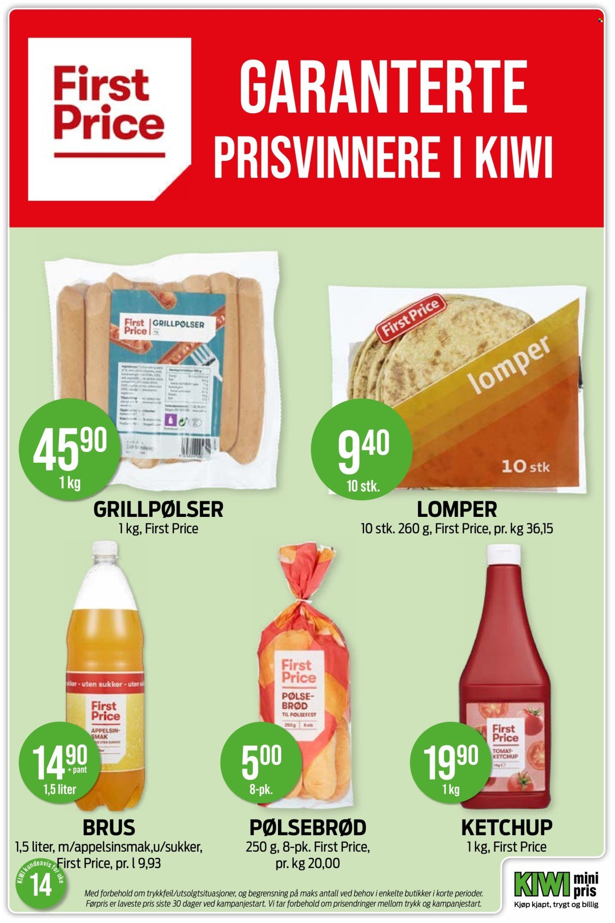 KIWI kundeavis - Fra mandag 30. mars 2026 (2026-03-30 - 2026-04-05)