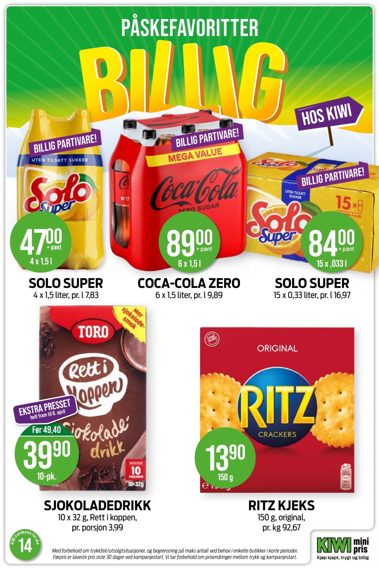 KIWI kundeavis - Fra mandag 30. mars 2026 (2026-03-30 - 2026-04-05)