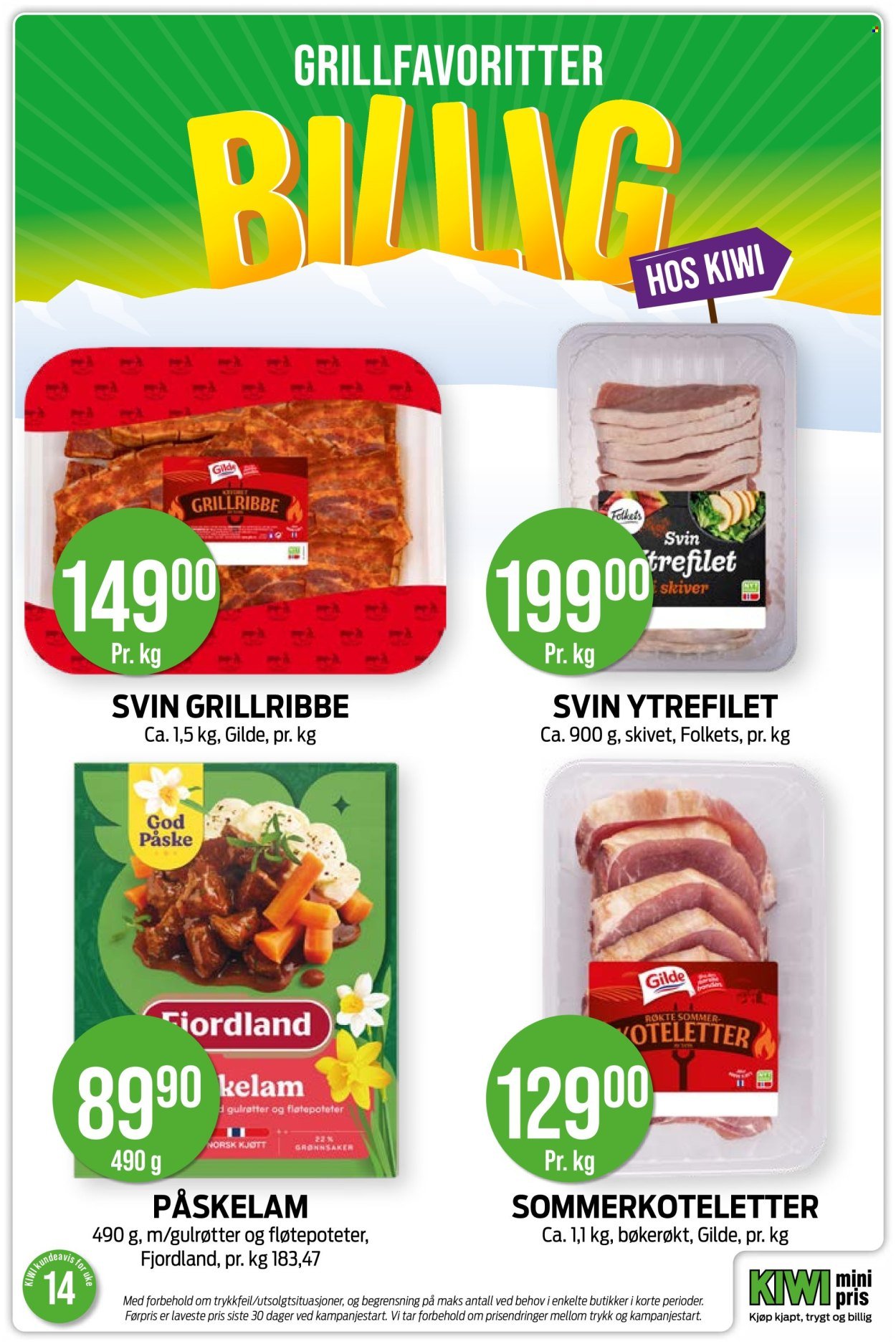 KIWI kundeavis - Fra mandag 30. mars 2026 (2026-03-30 - 2026-04-05)