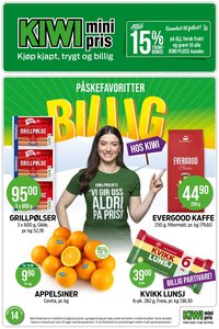 KIWI kundeavis - Fra mandag 30. mars 2026 (2026-03-30 - 2026-04-05)