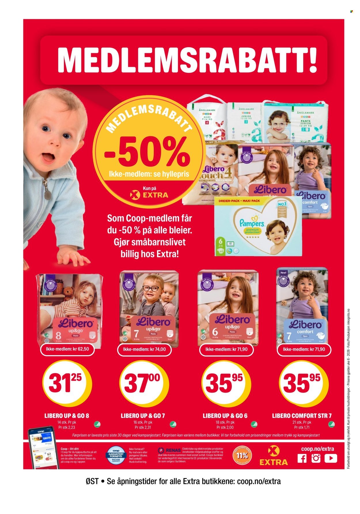 COOP EXTRA kundeavis - Uke 6 (2026-02-02 - 2026-02-08)