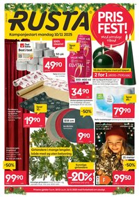 RUSTA kundeavis - Fra mandag 10. november 2025 (2025-11-10 - 2025-11-16)