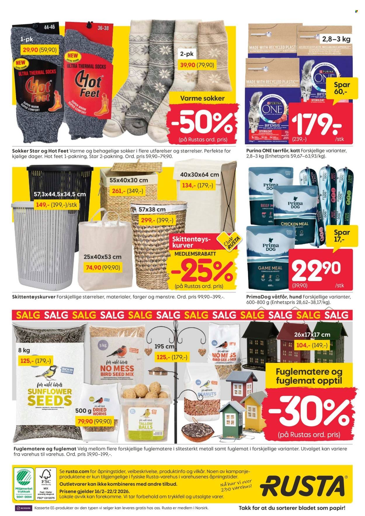 RUSTA kundeavis - Fra mandag 16. februar 2026 (2026-02-16 - 2026-02-22)