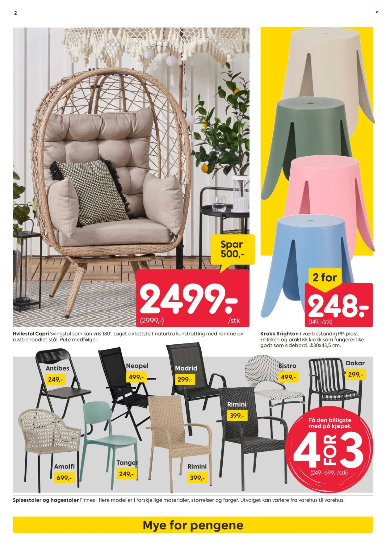 RUSTA kundeavis - Fra mandag 1. juni 2026