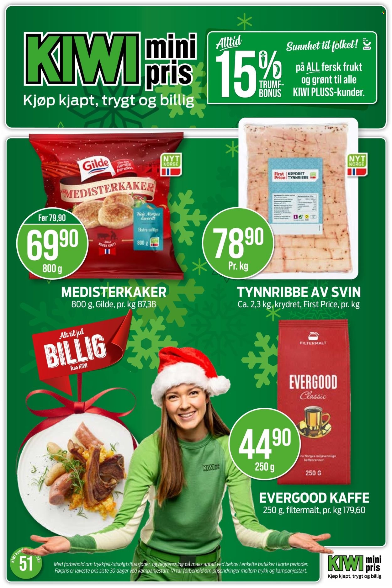 KIWI kundeavis - Fra mandag 15. desember 2025 (2025-12-15 - 2025-12-21)