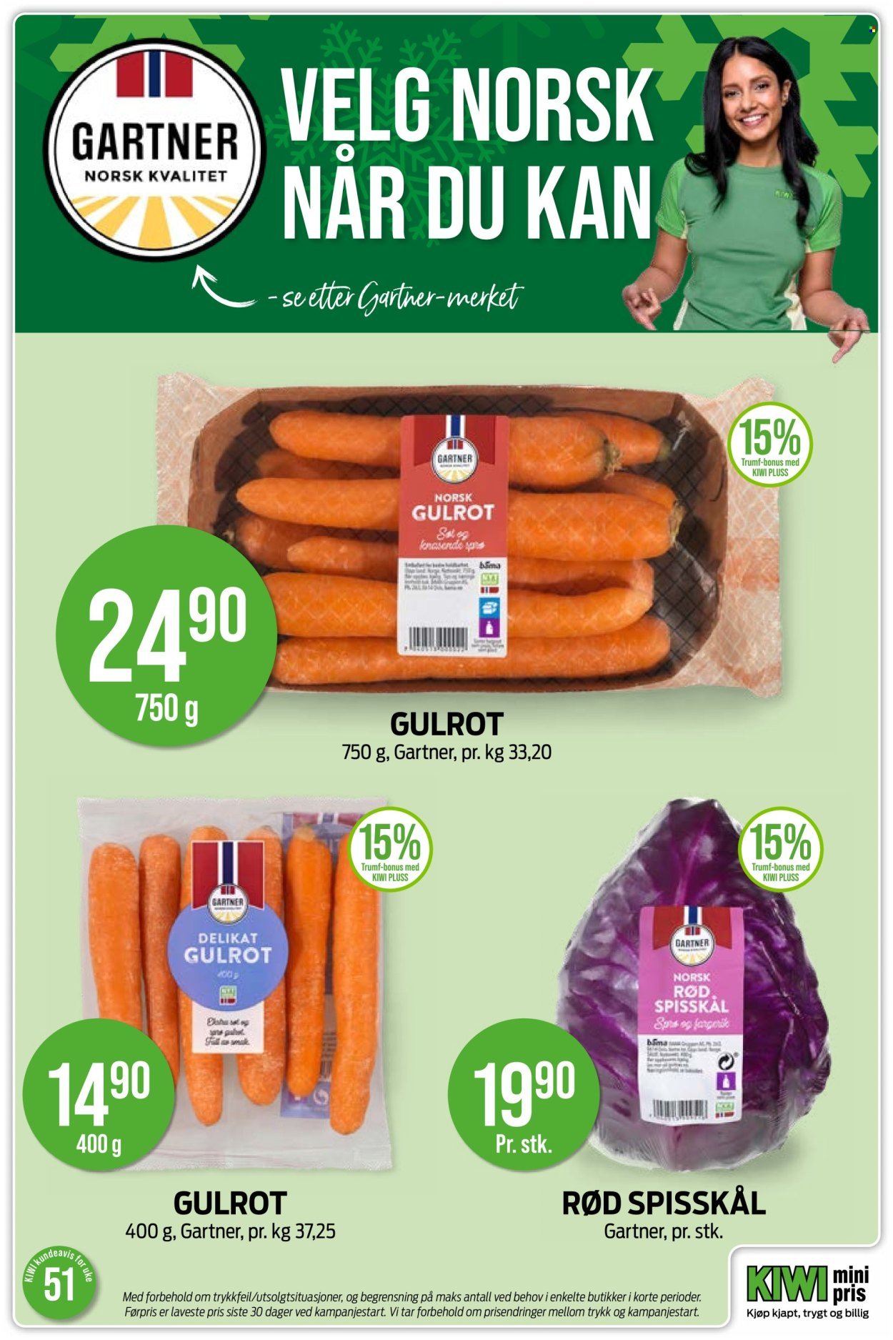 KIWI kundeavis - Fra mandag 15. desember 2025 (2025-12-15 - 2025-12-21)