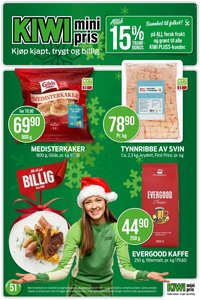 KIWI kundeavis - Fra mandag 15. desember 2025 (2025-12-15 - 2025-12-21)