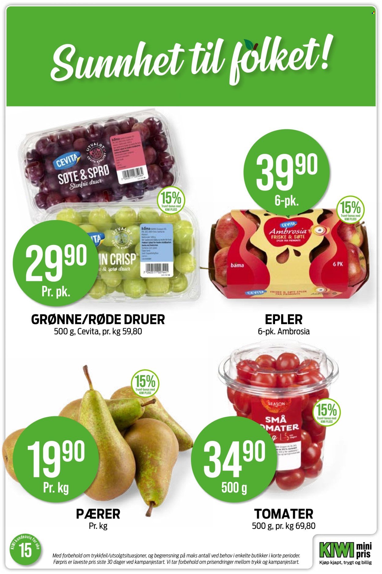 KIWI kundeavis - Fra mandag 6. april 2026 (2026-04-06 - 2026-04-12)