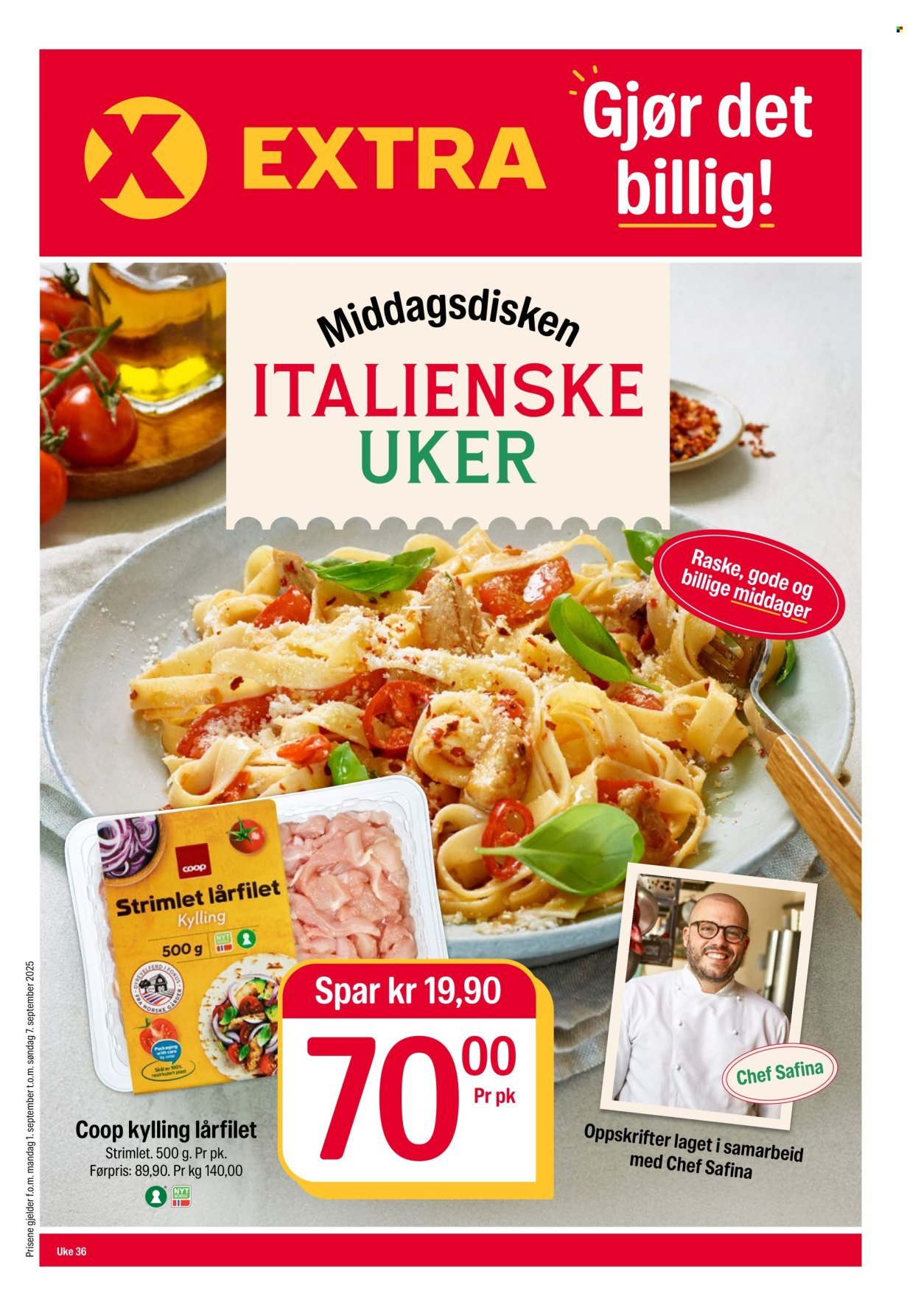 COOP EXTRA kundeavis - Uke 36 (2025-09-01 - 2025-09-07)