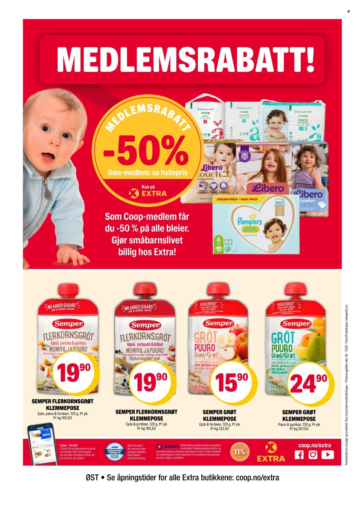 COOP EXTRA kundeavis - Uke 36 (2025-09-01 - 2025-09-07)