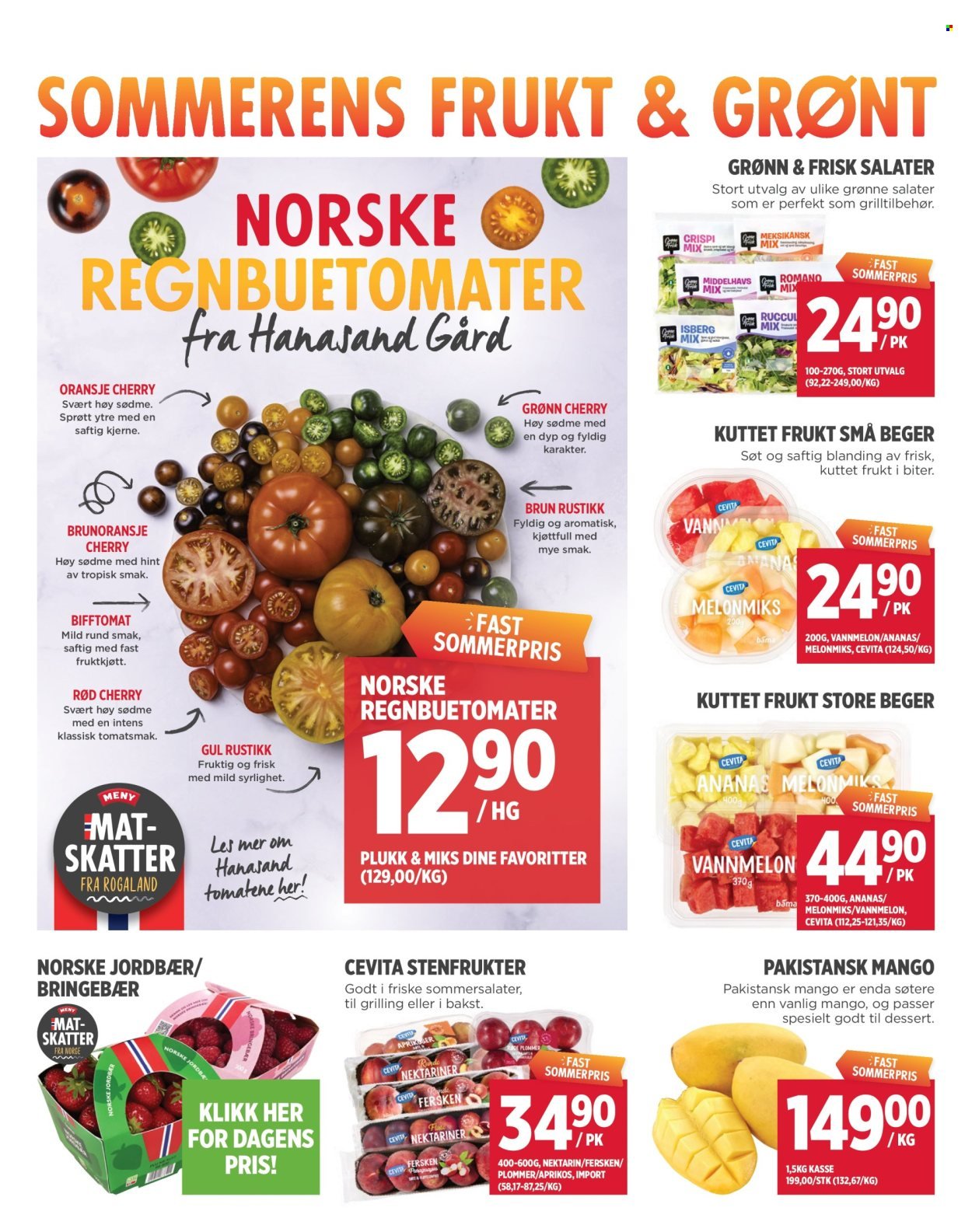 MENY kundeavis - Fra mandag 20. juli 2026