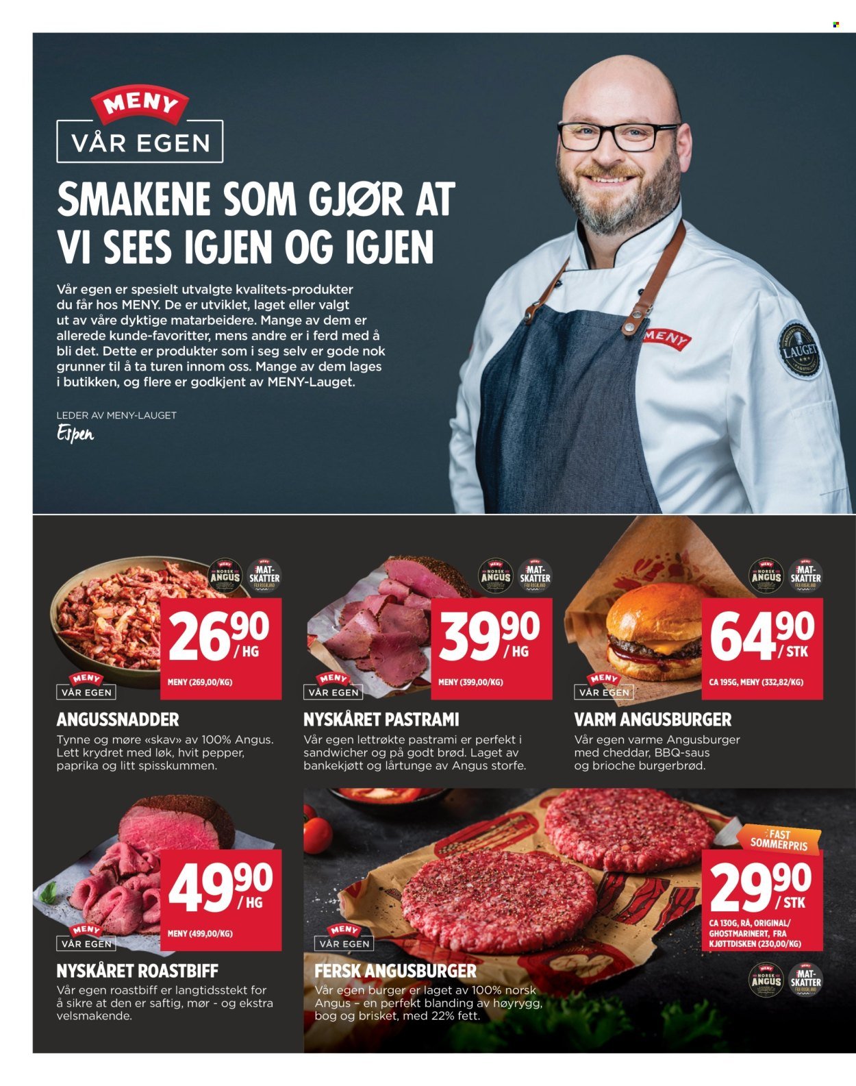 MENY kundeavis - Fra mandag 20. juli 2026