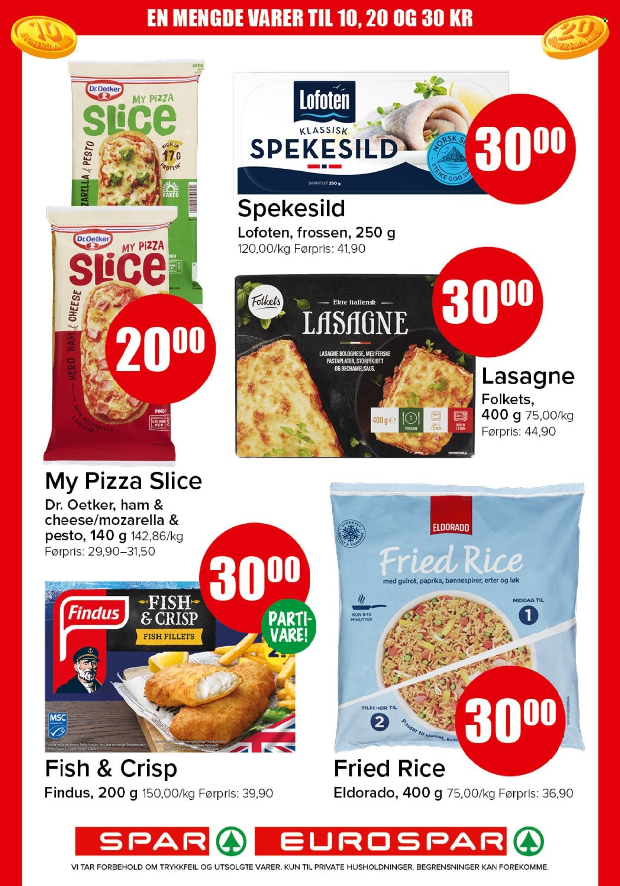 SPAR kundeavis - SPAR, EUROSPAR (2025-10-20 - 2025-10-26)
