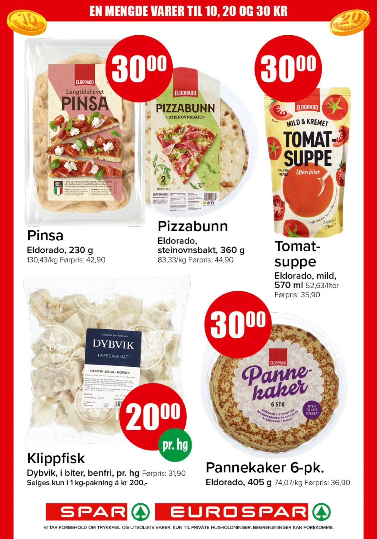 SPAR kundeavis - SPAR, EUROSPAR (2025-10-20 - 2025-10-26)