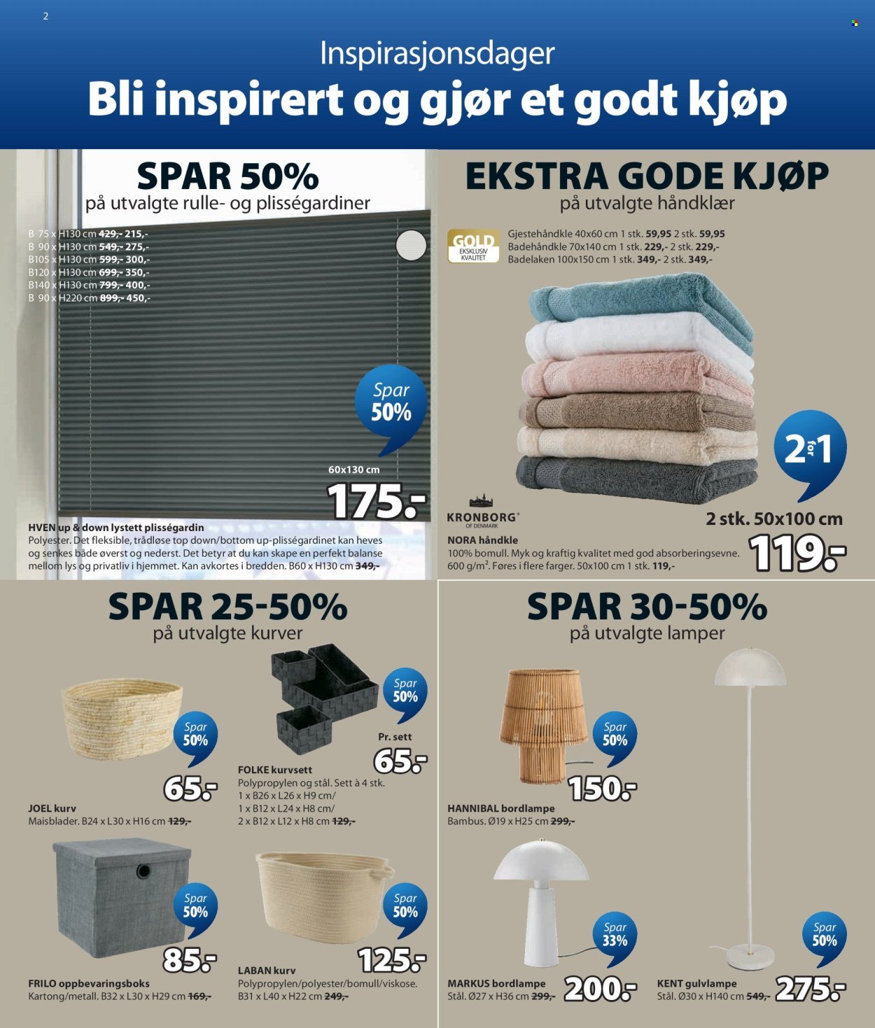 JYSK kundeavis - Fra mandag 17. august 2026
