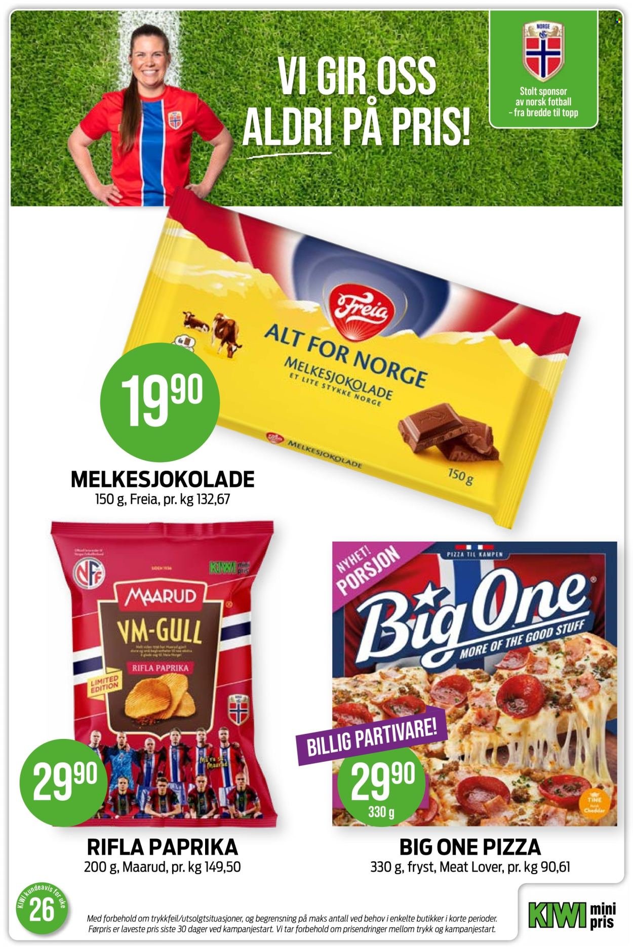 KIWI kundeavis - Fra mandag 22. juni 2026