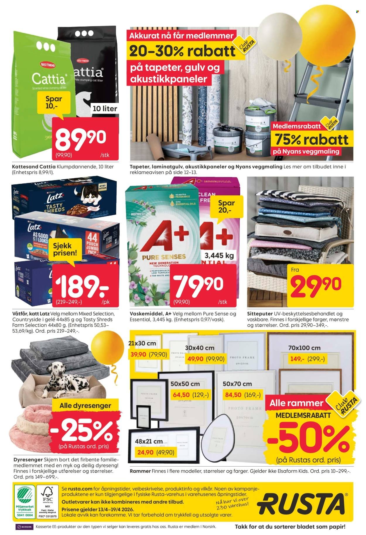 RUSTA kundeavis - Fra mandag 13. april 2026 (2026-04-13 - 2026-04-19)