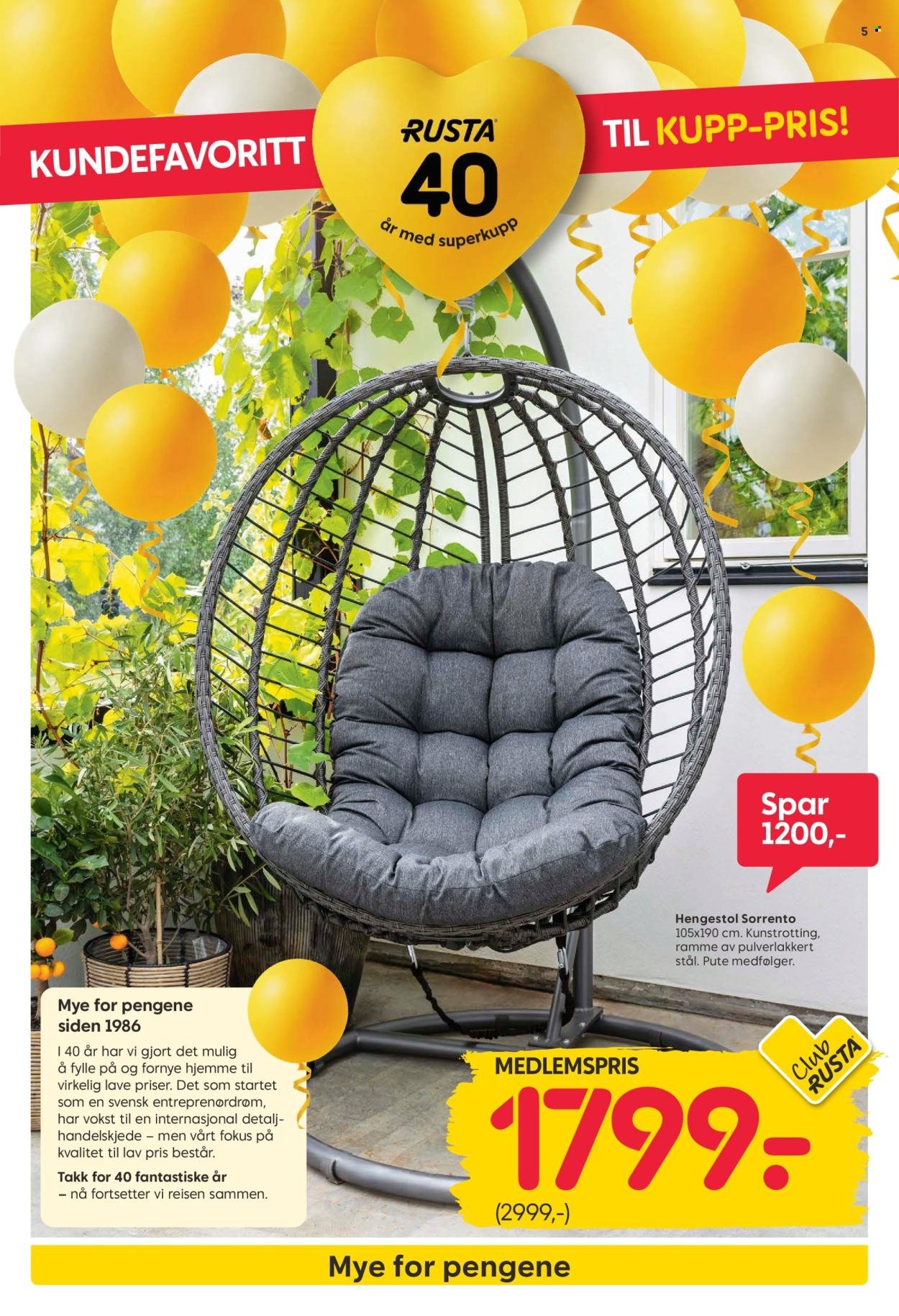 RUSTA kundeavis - Fra mandag 13. april 2026 (2026-04-13 - 2026-04-19)