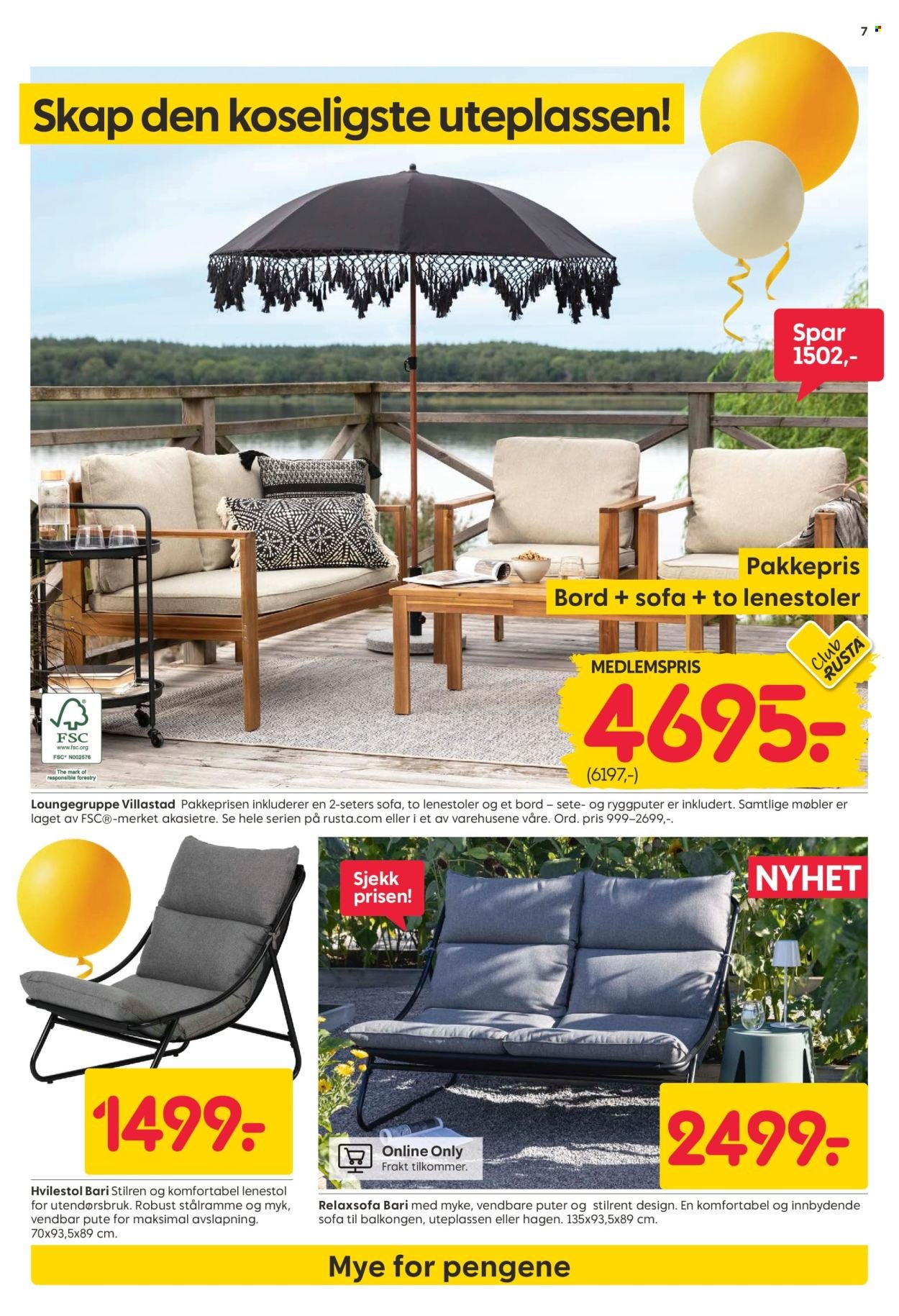 RUSTA kundeavis - Fra mandag 13. april 2026 (2026-04-13 - 2026-04-19)