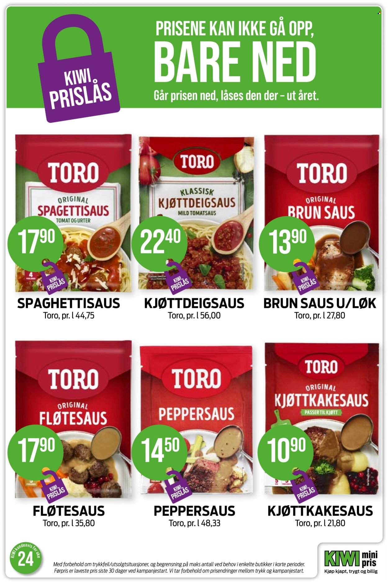 KIWI kundeavis - Fra mandag 8. juni 2026