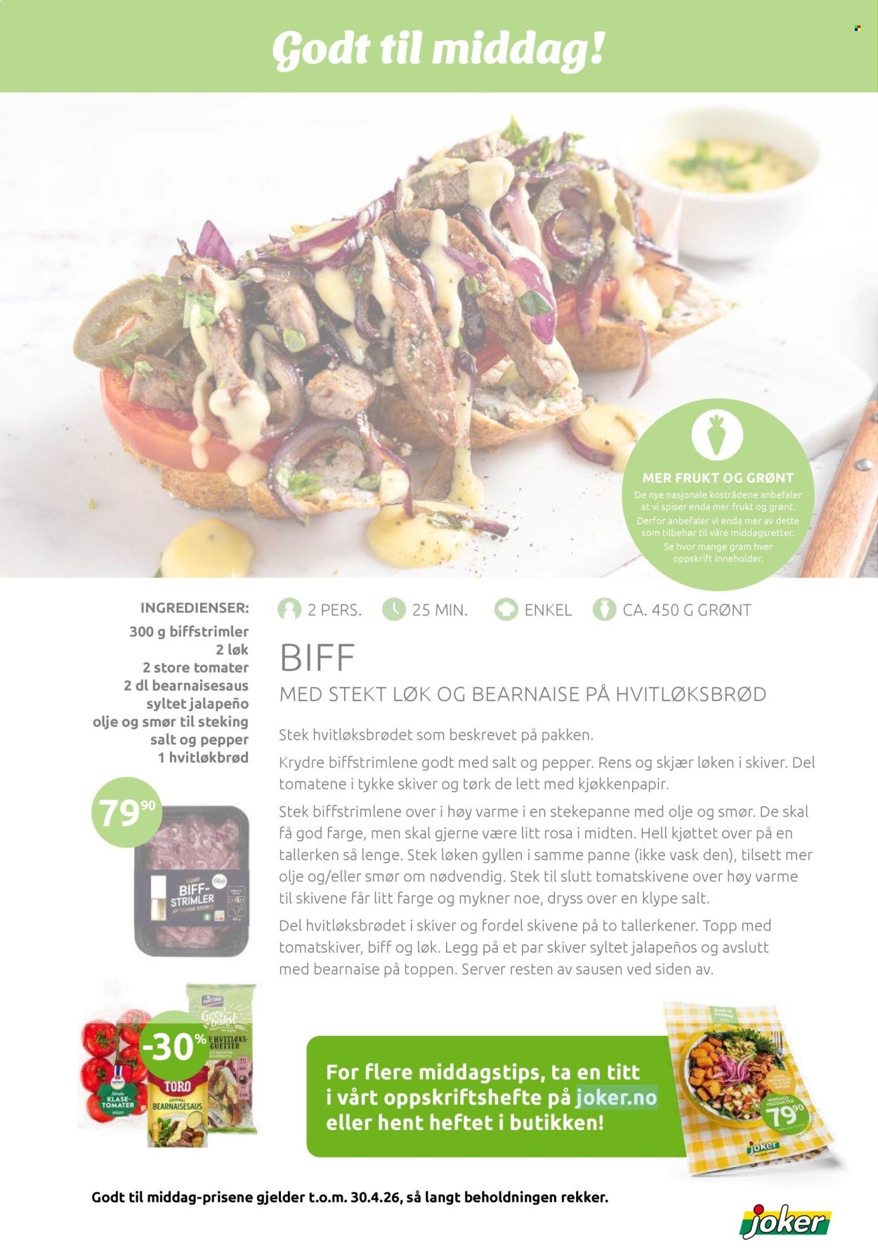 JOKER kundeavis - Fra tirsdag 14. april 2026 (2026-04-14 - 2026-04-18)