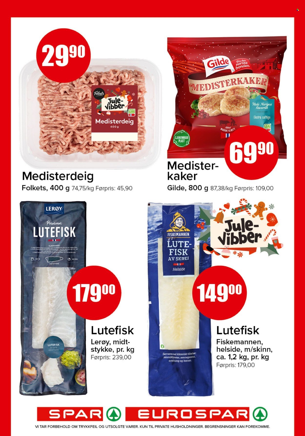 SPAR kundeavis - SPAR, EUROSPAR (2025-12-15 - 2025-12-24)