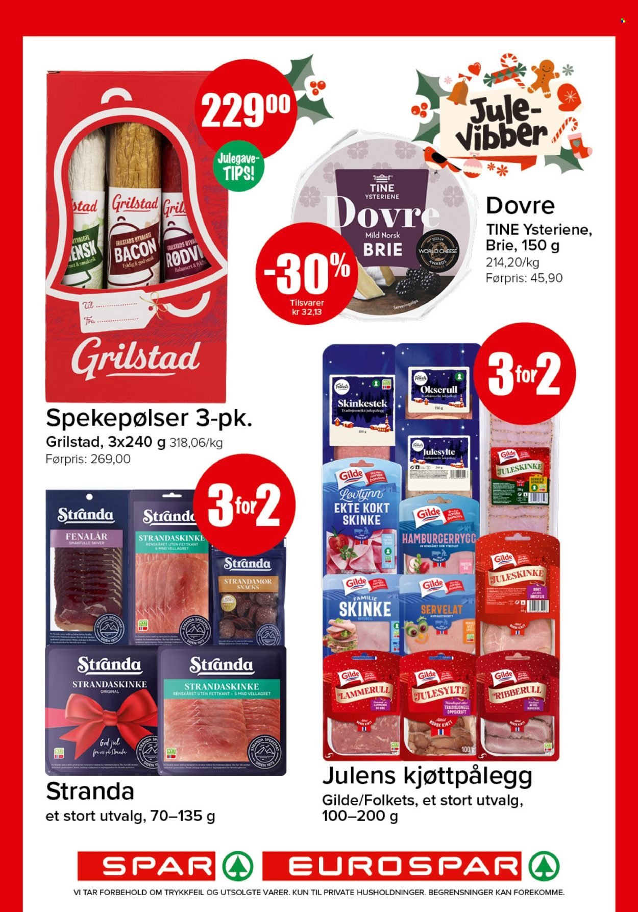 SPAR kundeavis - SPAR, EUROSPAR (2025-12-15 - 2025-12-24)