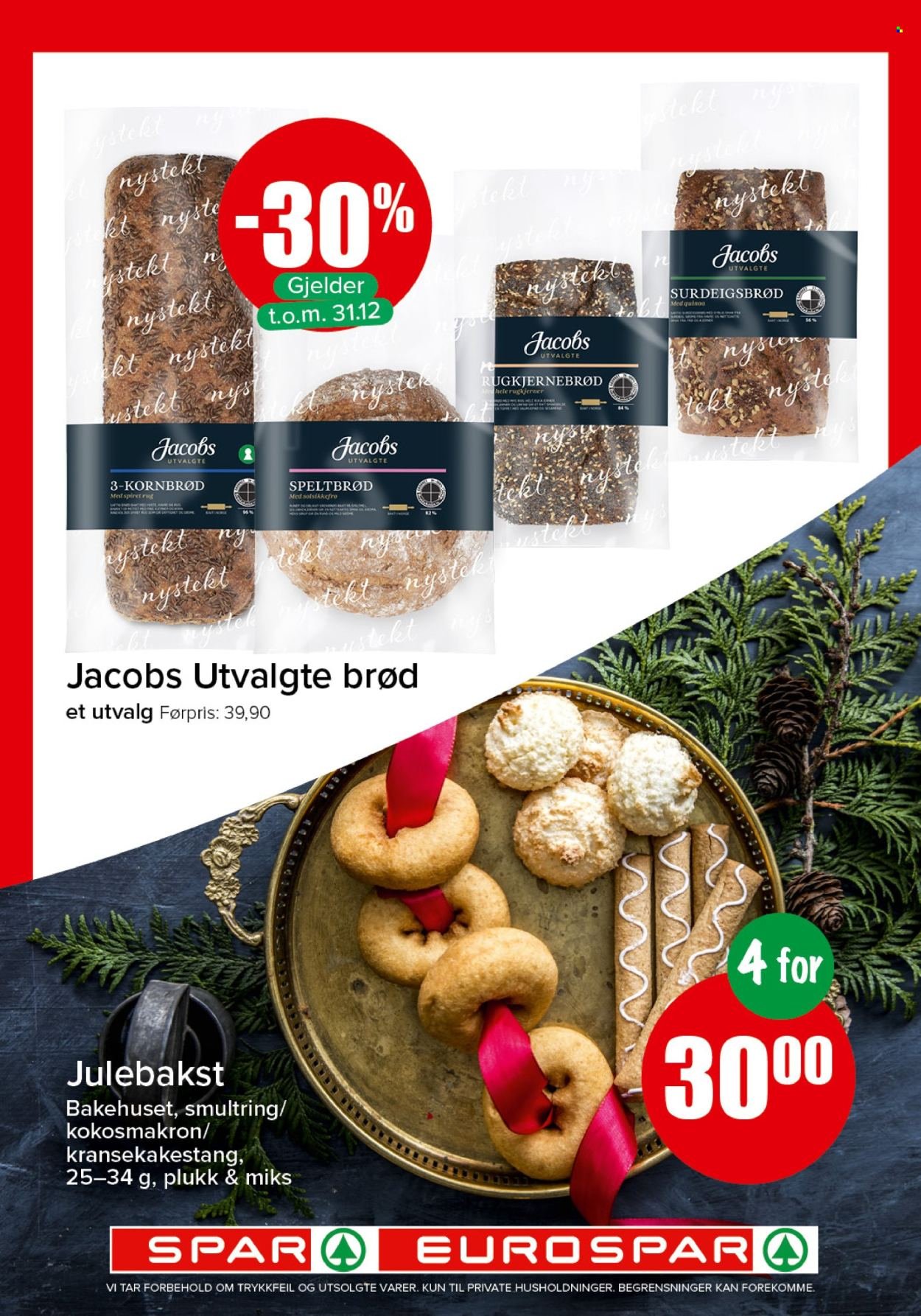 SPAR kundeavis - SPAR, EUROSPAR (2025-12-15 - 2025-12-24)