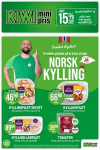 KIWI kundeavis - Fra mandag 19. oktober 2026