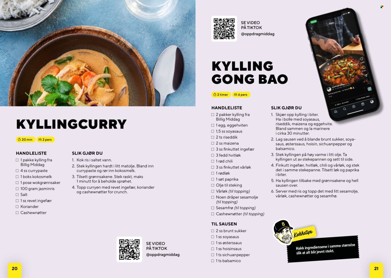 BUNNPRIS kundeavis - Middagsinspirasjon! (2025-12-01)