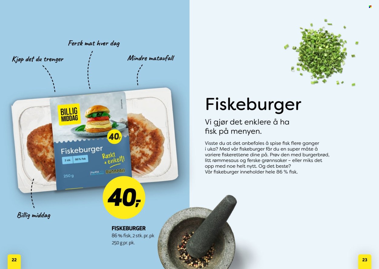 BUNNPRIS kundeavis - Middagsinspirasjon! (2025-12-01)