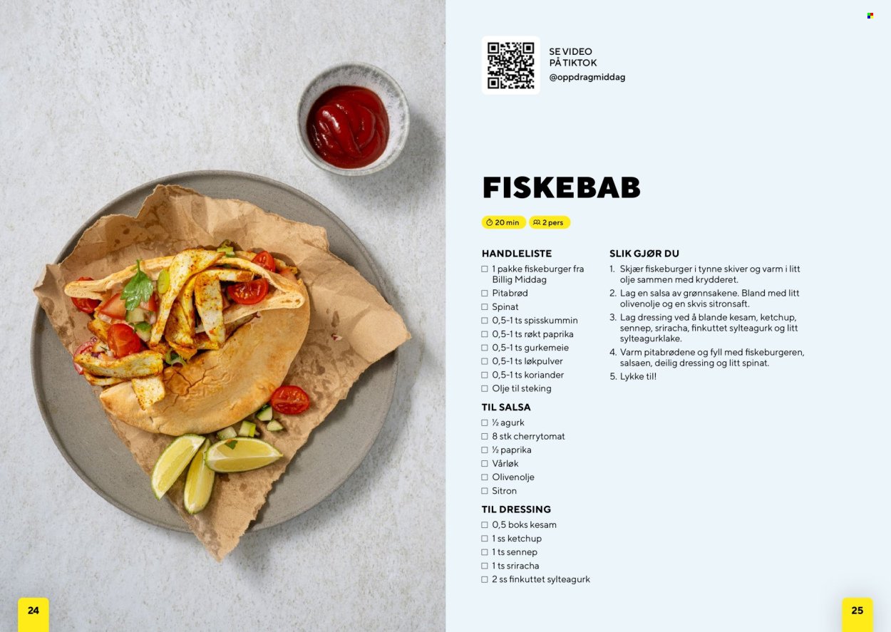 BUNNPRIS kundeavis - Middagsinspirasjon! (2025-12-01)