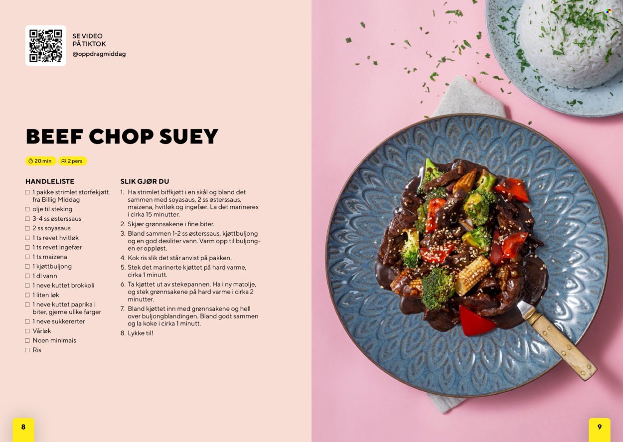 BUNNPRIS kundeavis - Middagsinspirasjon! (2025-12-01)