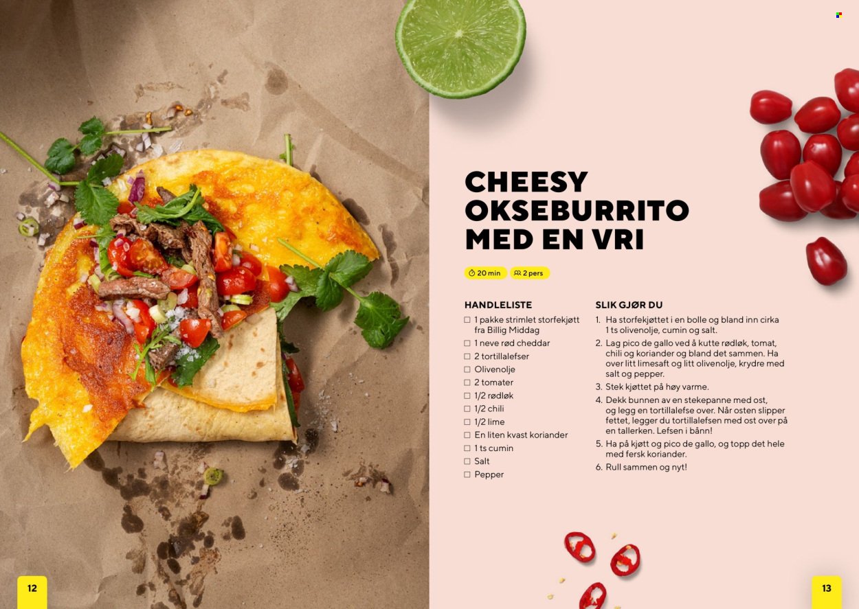 BUNNPRIS kundeavis - Middagsinspirasjon! (2025-12-01)