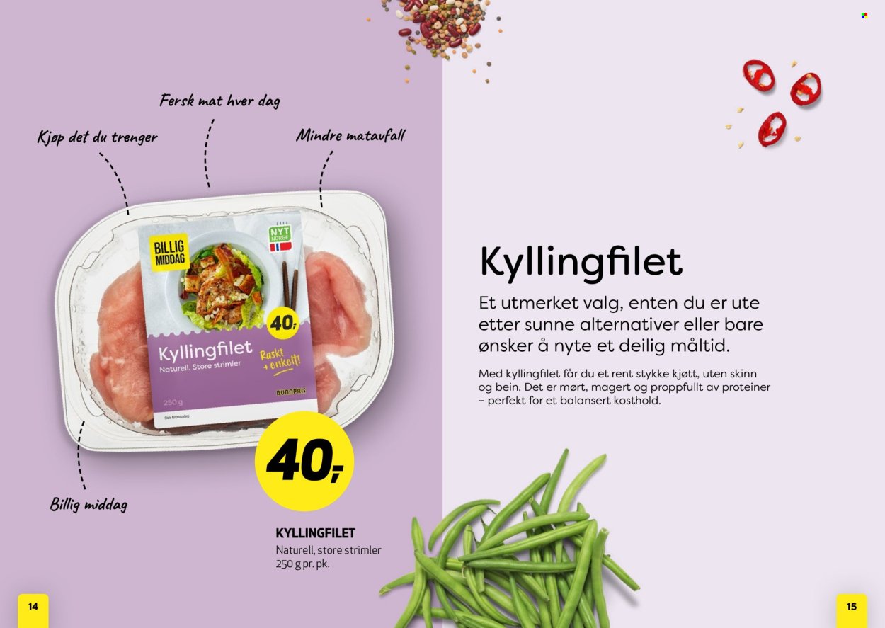 BUNNPRIS kundeavis - Middagsinspirasjon! (2025-12-01)