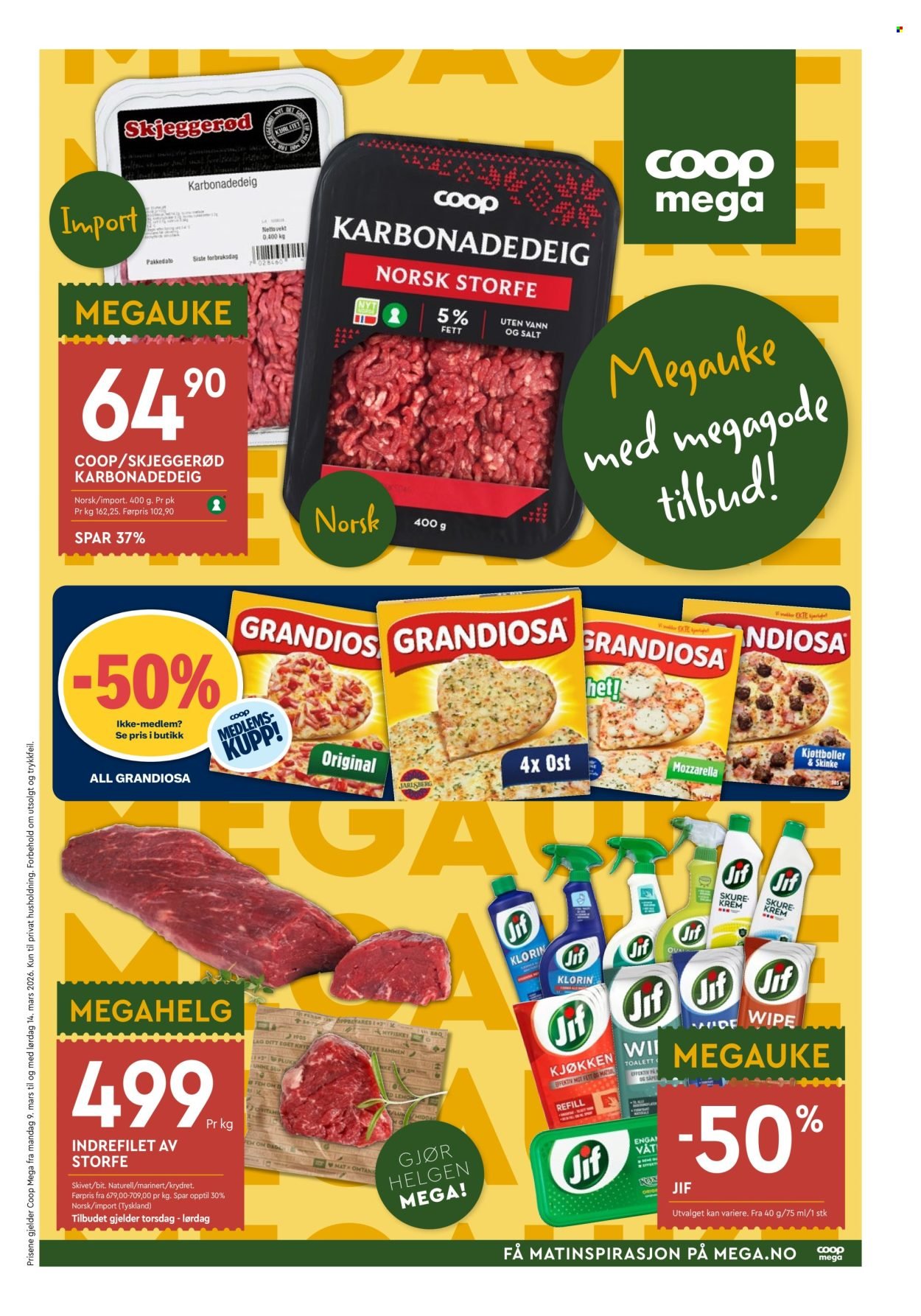 COOP MEGA kundeavis - Uke 11 (2026-03-09 - 2026-03-14)