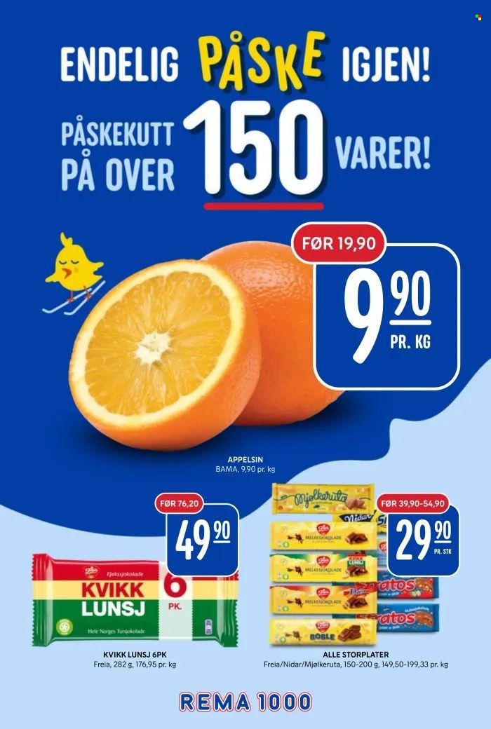 REMA 1000 kundeavis - Uke 12 (2026-03-16 - 2026-03-22)