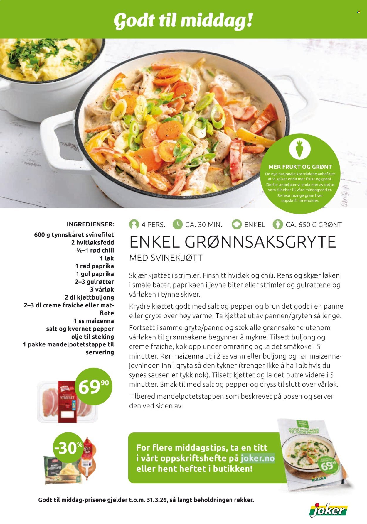 JOKER kundeavis - Fra søndag 8. mars 2026 (2026-03-08 - 2026-03-08)