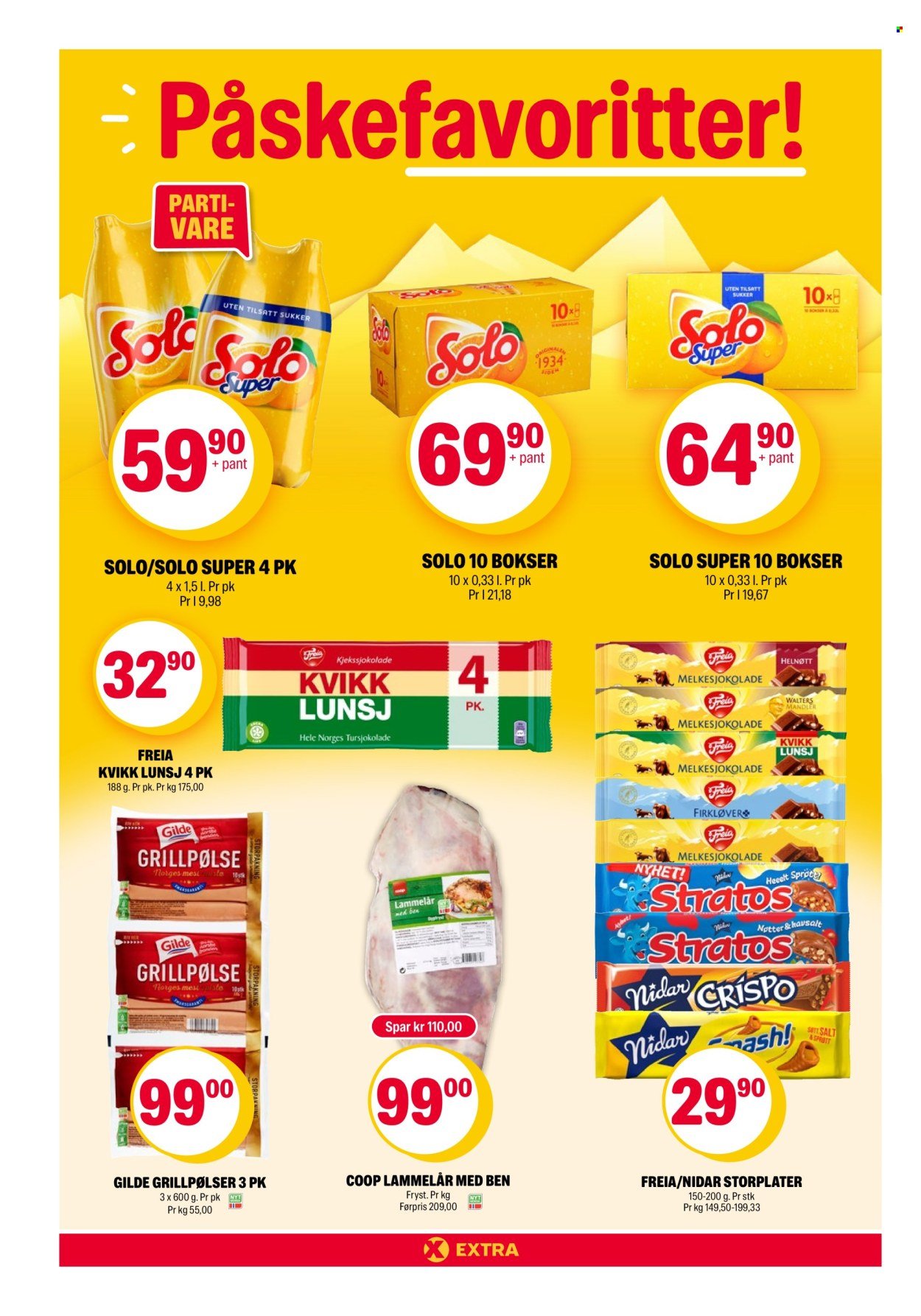 COOP EXTRA kundeavis - Uke 12 (2026-03-16 - 2026-03-22)