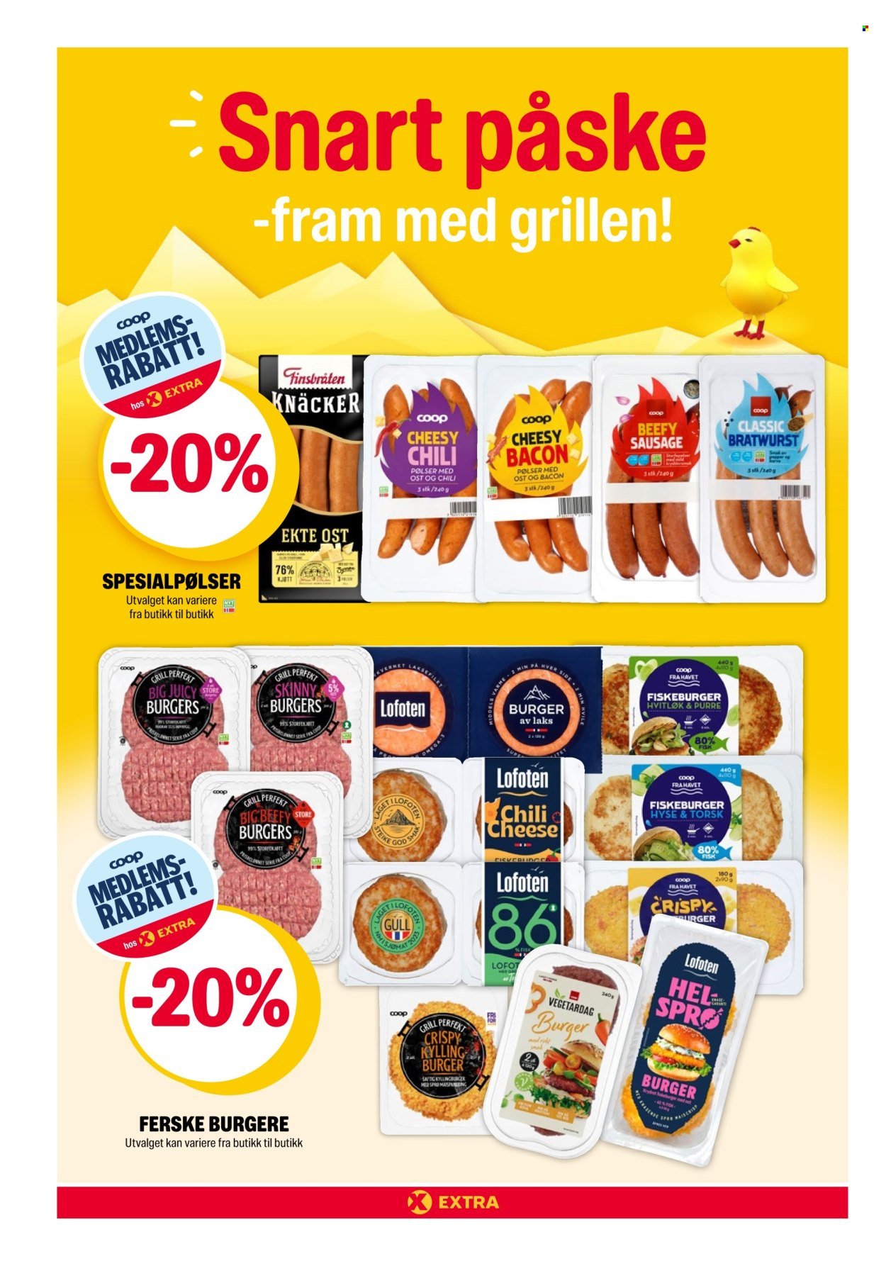 COOP EXTRA kundeavis - Uke 12 (2026-03-16 - 2026-03-22)