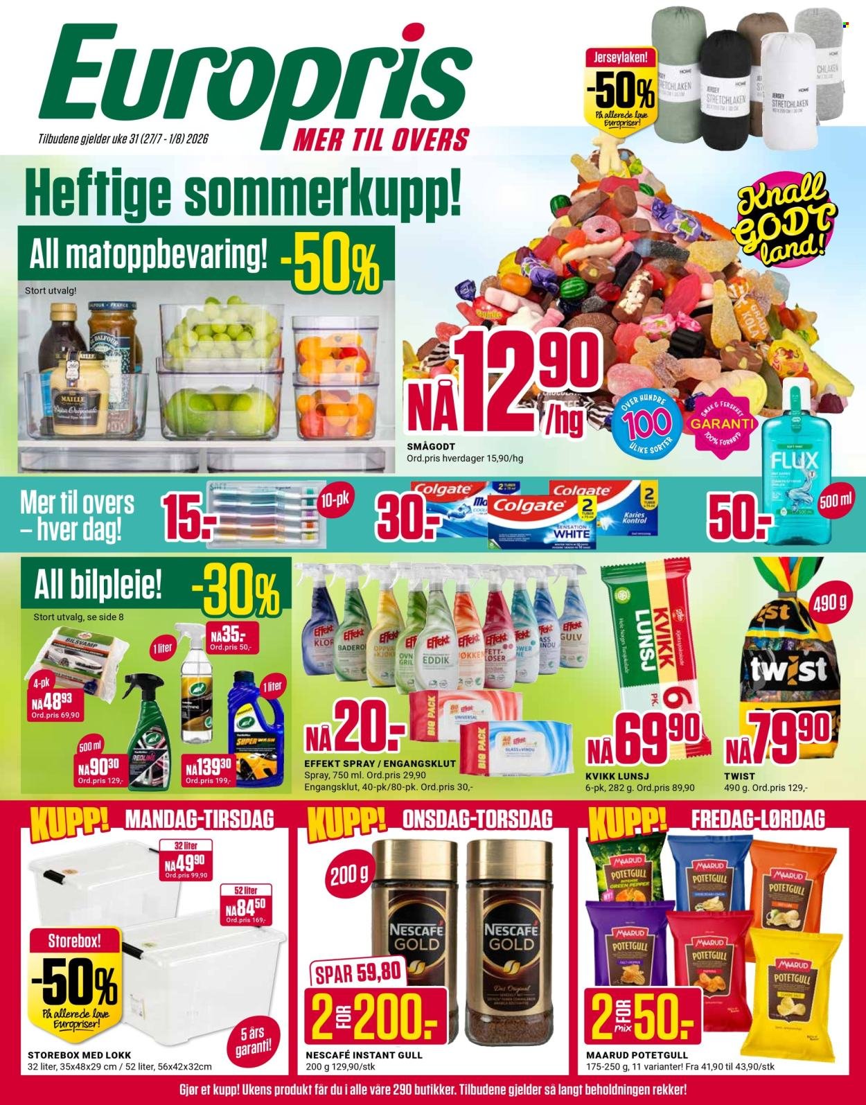 EUROPRIS kundeavis - Fra mandag 27. juli 2026