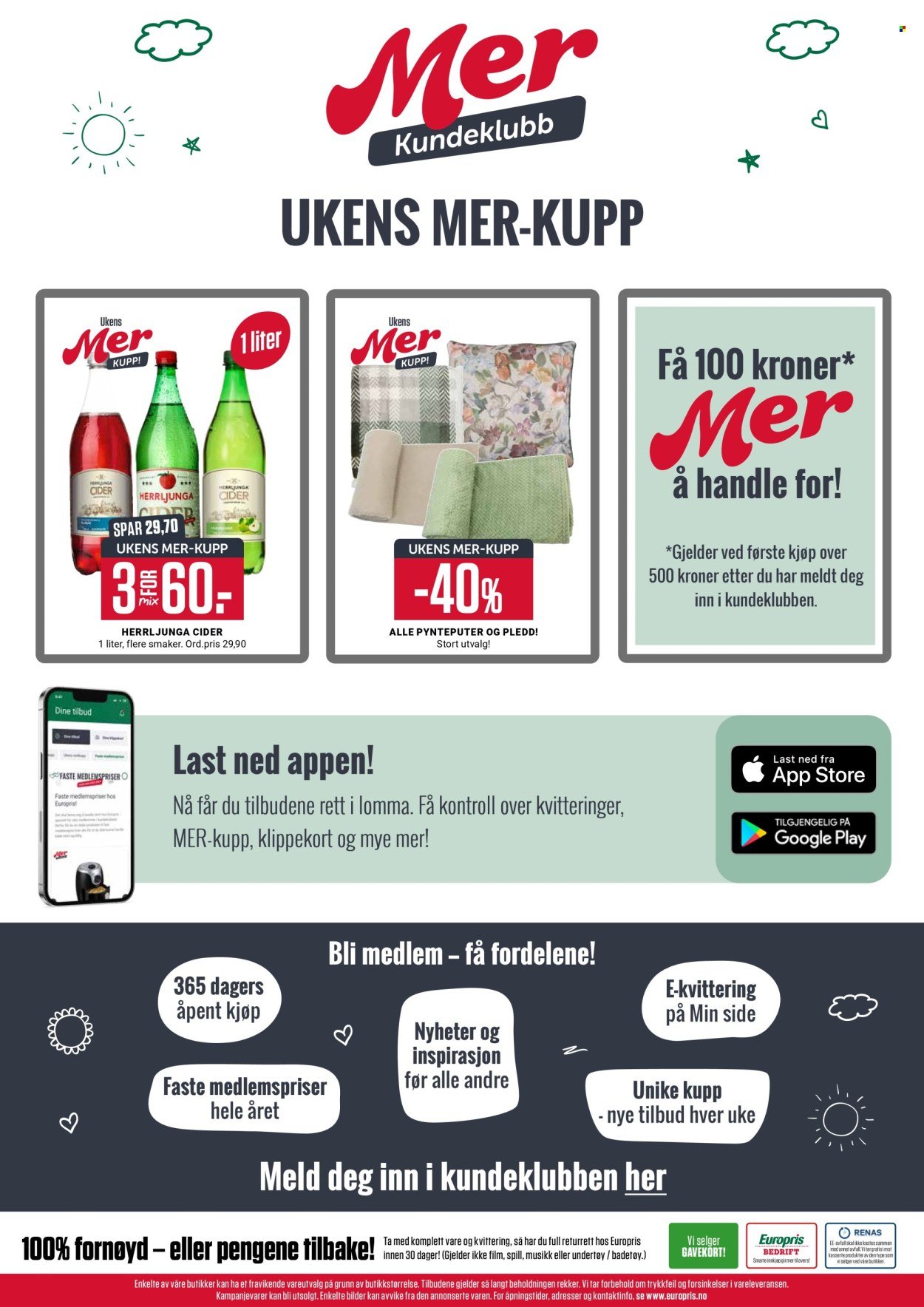EUROPRIS kundeavis - Fra mandag 27. juli 2026