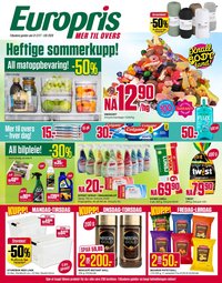 EUROPRIS kundeavis - Fra mandag 27. juli 2026