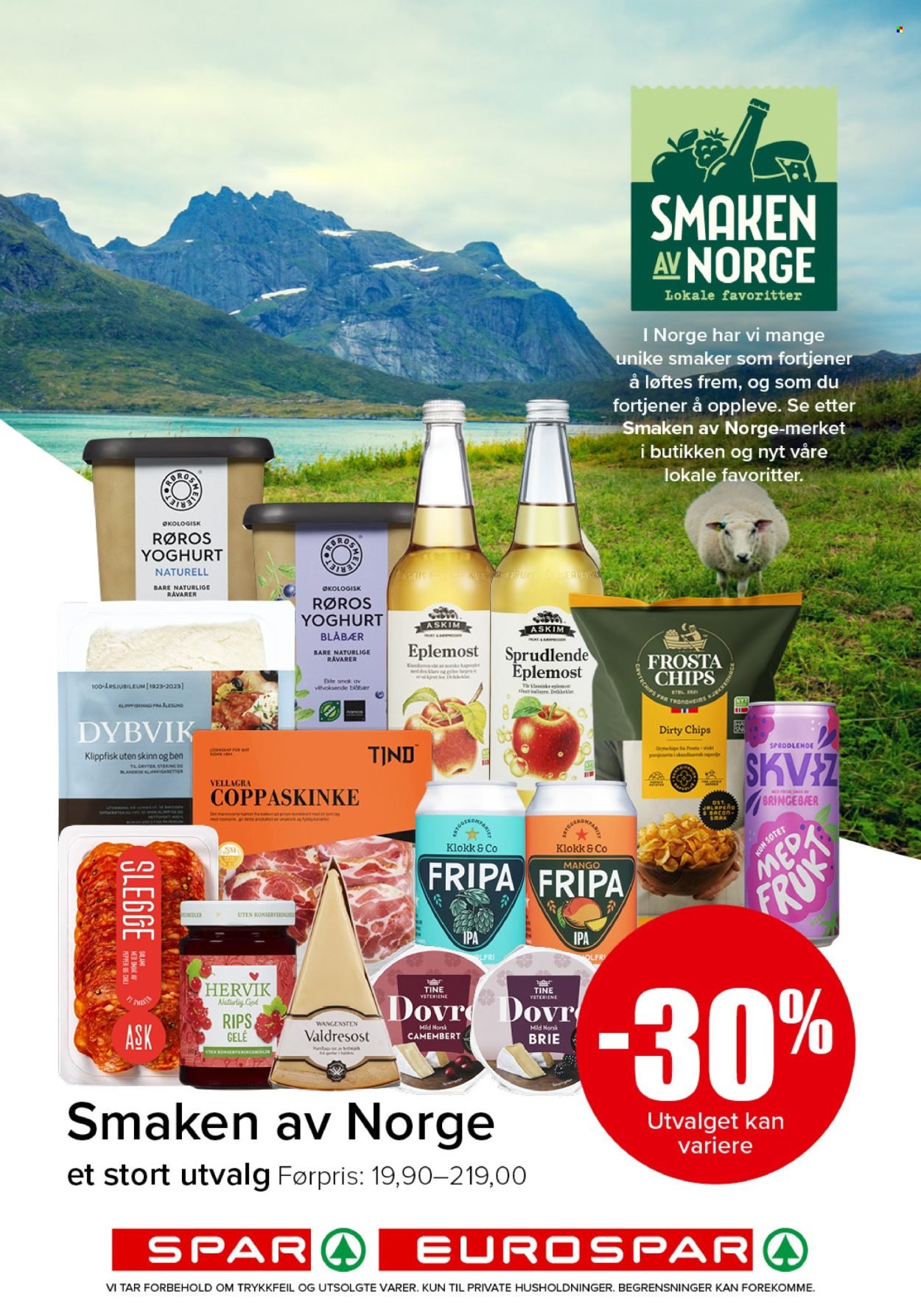 SPAR kundeavis - SPAR, EUROSPAR