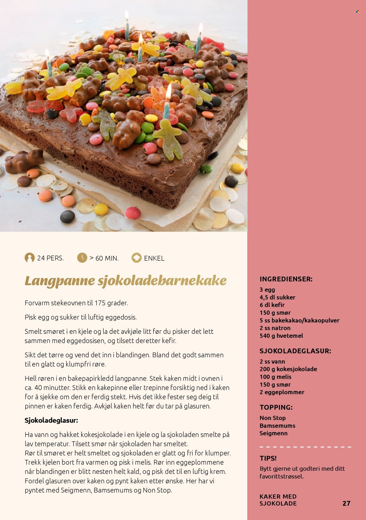 JOKER kundeavis - Bake kake søte (2025-10-05)