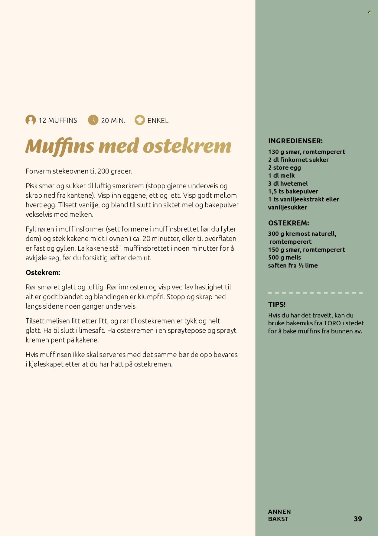 JOKER kundeavis - Bake kake søte (2025-10-05)